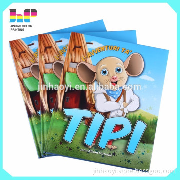 Coloring high quality Laminated sponge hardcover book printing service